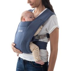 Embrace Knit Newborn Carrier - Soft Navy