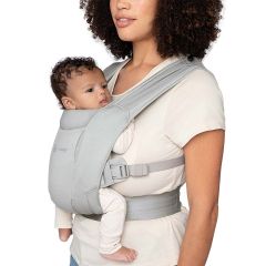 Embrace Mesh Newborn Carrier - Soft Grey