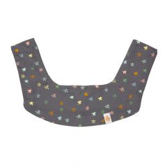 Baby Carrier Drool Bib - Chalkboard Stars