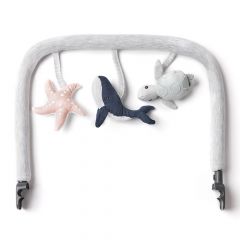 Evolve Bouncer Toy Bar - Light Grey: Ocean Wonders