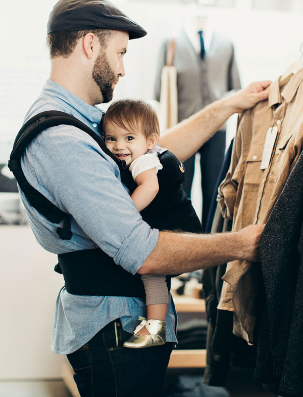 Ergobaby Dad Shopping