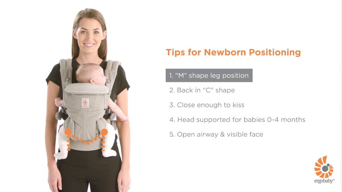 how to put baby in ergo 360